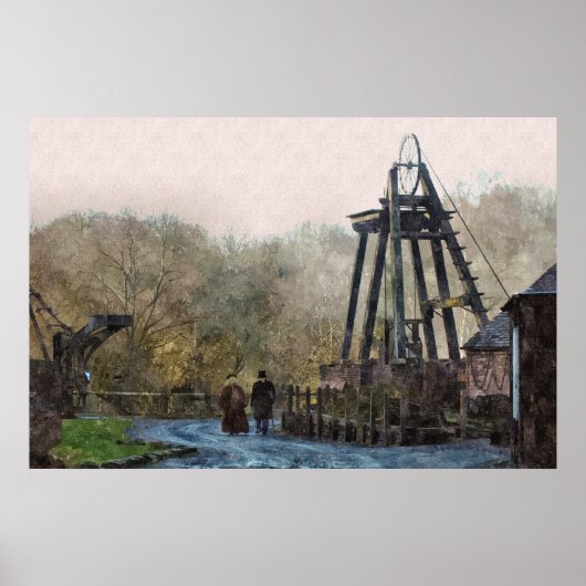 VICTORIAANS ENGLAND POSTER (Voorkant)