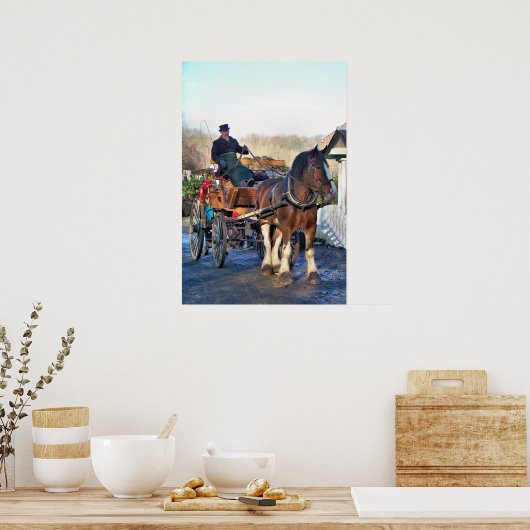 VICTORIAANS ENGLAND POSTER (Keuken)