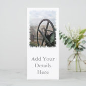 VICTORIAANS ENGLAND RACK KAARTEN (Staand voorkant)