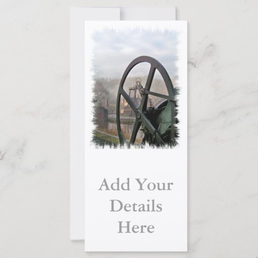 VICTORIAANS ENGLAND RACK KAARTEN (Voorkant)