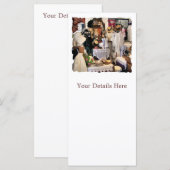 VICTORIAANS ENGLAND RACK KAARTEN (Voorkant / Achterkant)