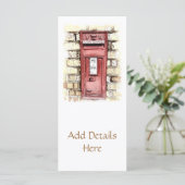 VICTORIAANS ENGLAND RACK KAARTEN (Staand voorkant)