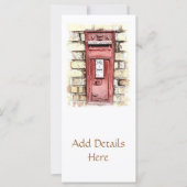 VICTORIAANS ENGLAND RACK KAARTEN (Voorkant)