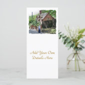 VICTORIAANS ENGLAND RACK KAARTEN (Staand voorkant)