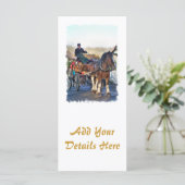 VICTORIAANS ENGLAND RACK KAARTEN (Staand voorkant)