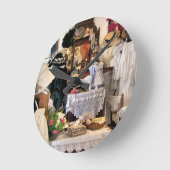 VICTORIAANS ENGLAND RONDE KLOK (Hoek)