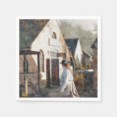 VICTORIAANS ENGLAND SERVETTEN (Voorkant)