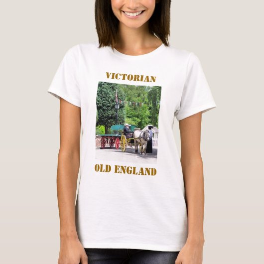 VICTORIAANS ENGLAND T-SHIRT (Voorkant)