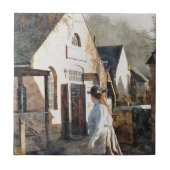 VICTORIAANS ENGLAND TEGELTJE (Voorkant)