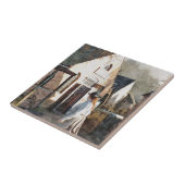 VICTORIAANS ENGLAND TEGELTJE (Zijkant)