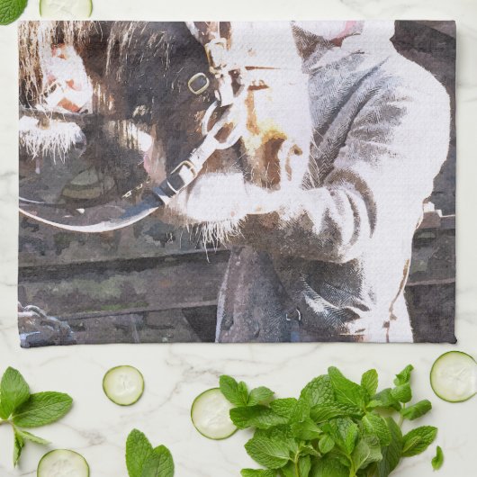 VICTORIAANS ENGLAND THEEDOEK (Gevouwen)