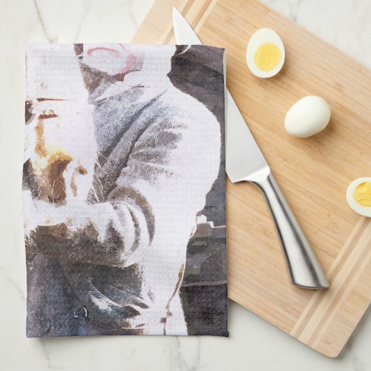 VICTORIAANS ENGLAND THEEDOEK (Quarter Fold)