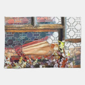 VICTORIAANS ENGLAND THEEDOEK (Horizontaal)