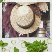 VICTORIAANS ENGLAND THEEDOEK (Gevouwen)