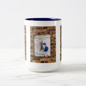 VICTORIAANS ENGLAND TWEEKLEURIGE KOFFIEMOK (Center)