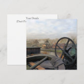 VICTORIAANS ENGLAND-uitnodiging (Voorkant / Achterkant)