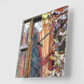 VICTORIAANS ENGLAND VIERKANTE KLOK (Hoek)