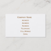 VICTORIAANS ENGLAND VISITEKAARTJE (Achterkant)