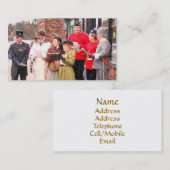 VICTORIAANS ENGLAND VISITEKAARTJE (Voorkant / Achterkant)