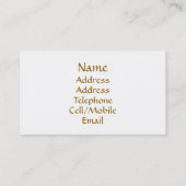 VICTORIAANS ENGLAND VISITEKAARTJE (Achterkant)