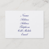 VICTORIAANS ENGLAND VISITEKAARTJE (Achterkant)