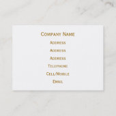 VICTORIAANS ENGLAND VISITEKAARTJE (Achterkant)