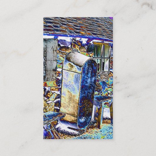 VICTORIAANS ENGLAND VISITEKAARTJE (Voorkant)