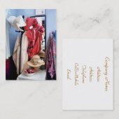 VICTORIAANS ENGLAND VISITEKAARTJE (Voorkant / Achterkant)