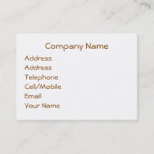 VICTORIAANS ENGLAND VISITEKAARTJE (Achterkant)