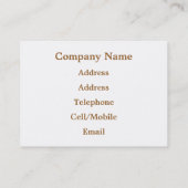 VICTORIAANS ENGLAND VISITEKAARTJE (Achterkant)