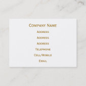 VICTORIAANS ENGLAND VISITEKAARTJE (Achterkant)