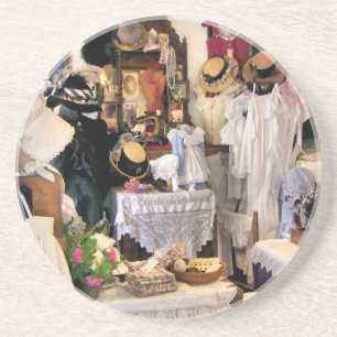 VICTORIAANS ENGLAND ZANDSTEEN ONDERZETTER