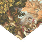 Victoriaans Era 1890 Pastoral Scenes Pattern Tafelkleed (Gekanteld)