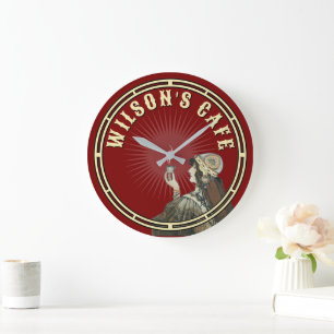 Victoriaans Era Art Nouveau Koffiecafé Grote Klok