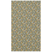 Victoriaans Era Art Nouveau Paardebloem Bloempatro Tafelkleed (Voorkant)