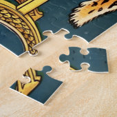 Victoriaans Era Beauty en het Beest van Walter Cra Legpuzzel (Zijkant)