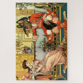 Victoriaans Era Beauty en het Beest van Walter Cra Legpuzzel (Verticaal)