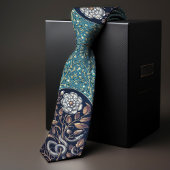 Victoriaans-era Bloemen Roos Slang Snowberry Manne Stropdas