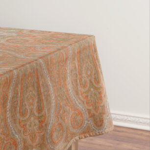 Victoriaans Era Boho Paisley Pattern Tafelkleed