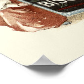  Victoriaans Era Cat & Girl Biscuit Poster (Hoek)