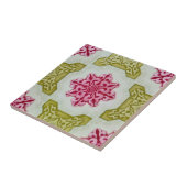 Victoriaans ERA Classic Floral Decorative Tegeltje (Zijkant)