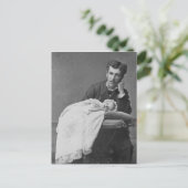 Victoriaans Era Death Photo Briefkaart (Staand voorkant)