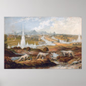 Victoriaans Era Dinosaur Print (Voorkant)