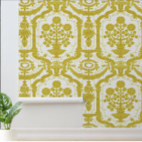 Victoriaans Era Floral Urn Pattern beroemd gemaakt