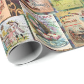  VICTORIAANS ERA GIFT WRAP WRAPPING PAPIER (Rol Hoek)