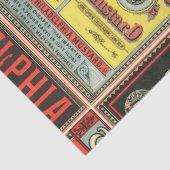  Victoriaans Era Grocery Food Ads Decoupage Tissuepapier (Detail)