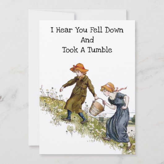 Victoriaans Era Jack & Jill van Kate Greenaway (Voorkant)