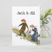Victoriaans Era Jack & Jill van Kate Greenaway (Staand voorkant)