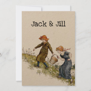Victoriaans Era Jack & Jill van Kate Greenaway