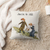 Victoriaans Era Jack & Jill van Kate Greenaway Kussen (Deken)